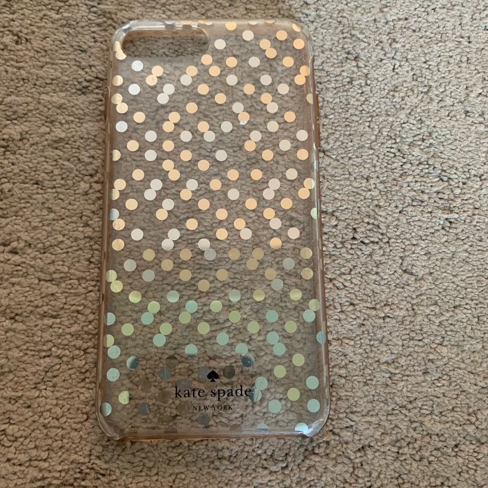 Kate Spade-IPhone 7/8Plus Polka Dot Case